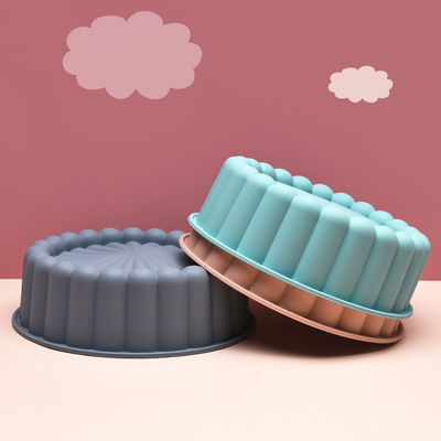 Multicolor торт силикона солнцецвета отливает многоразовое 19.5x6.1cm в форму