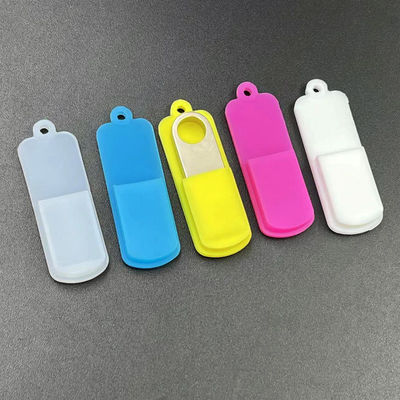 Выскальзывание Multicolor защитных чехлов силикона анти- для привода USB