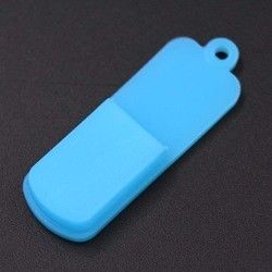 Выскальзывание Multicolor защитных чехлов силикона анти- для привода USB